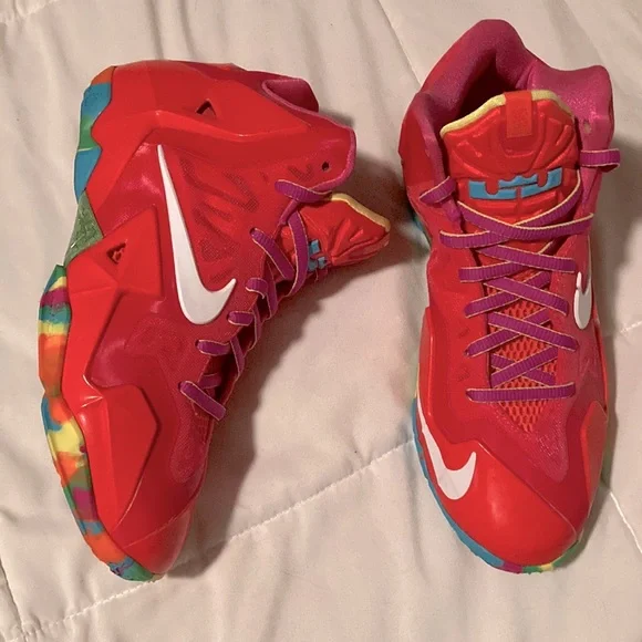 Nike | Shoes | Lebron Xii Fruity Pebbles Gs | Poshmark display picture 2